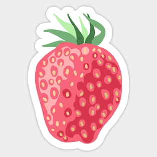 Strawberry pattern Sticker